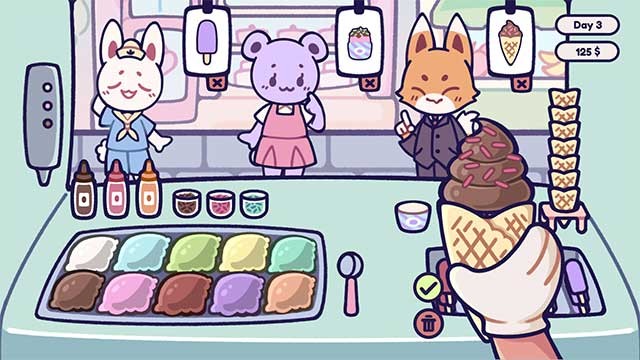 Trải nghiệm game làm kem dưới góc nhìn thứ nhất