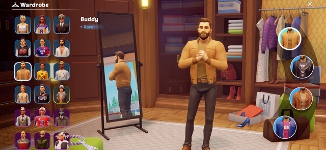 Chọn nhân vật và tùy chỉnh diện mạo mong muốn