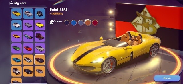 Chọn chiếc siêu xe yêu thích