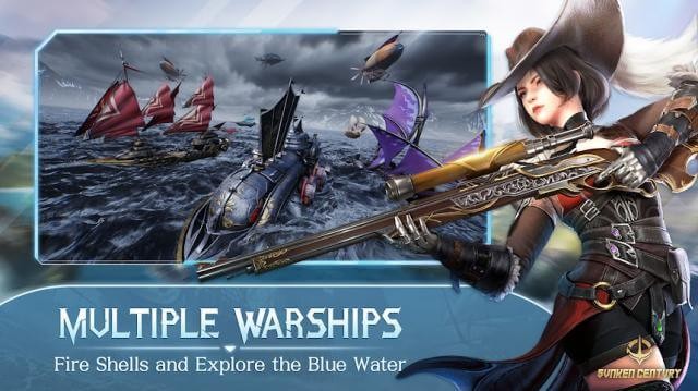 Vô số các còn tàu chiến khác nhau