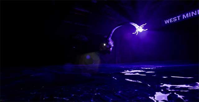 Tìm cách sống sót trước quái vật trong một mỏ than dưới nước