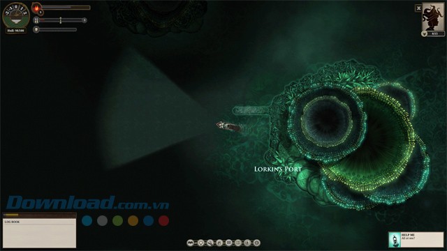 Điều khiển tàu cập bến nhiều cảng trong game nhập vai Sunless Sea