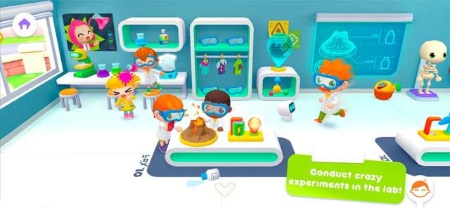 Thực hiện các thí nghiệm điên rồ trong phòng thí nghiệm