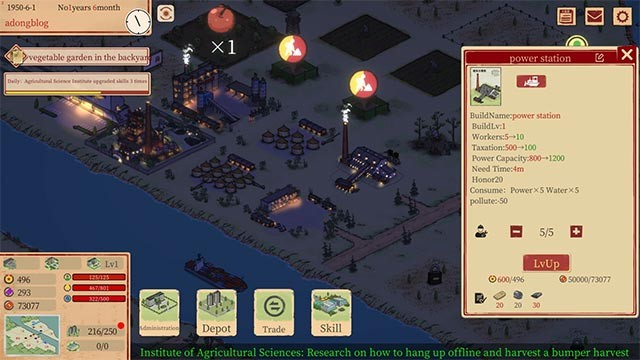 Khám phá hệ thống công trình và tòa nhà phong phú trong Sunny Village game