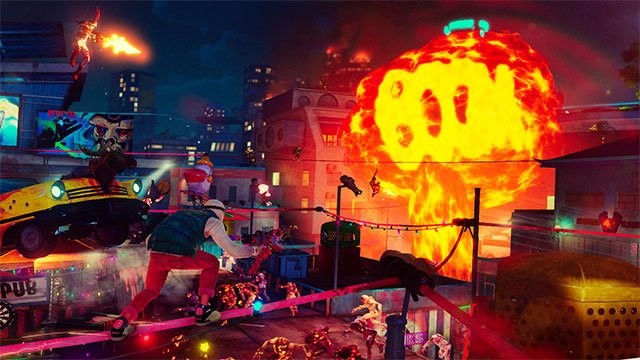 Game hành động Sunset Overdrive