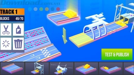 Sử dụng các vật phẩm hỗ trợ trong cuộc đua