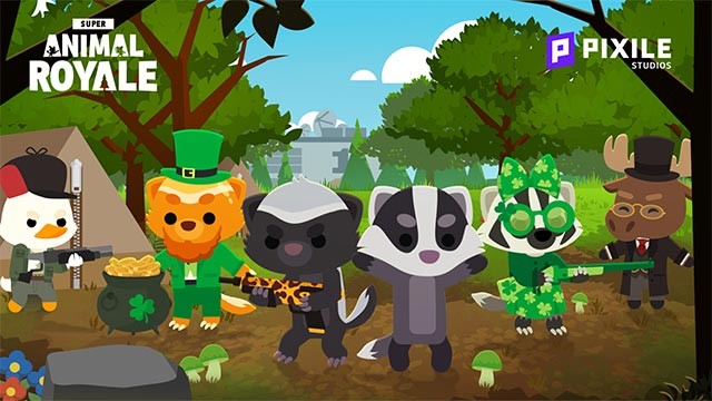 Làm quen với lửng trong cuộc chiến siêu thú của Super Animal Royale game
