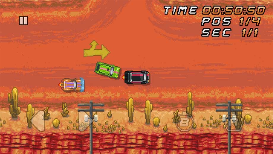 Super Arcade Racing có môi trường đua đa dạng