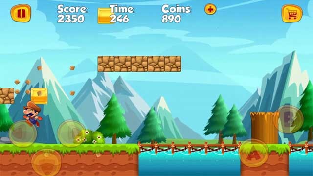 Game Super Bino Go for Android cung cấp nhiều môi trường và nhiệm vụ đa dạng
