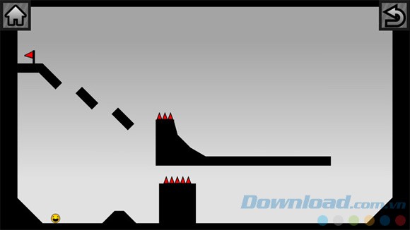 Đưa bóng đến vị trí lá cờ