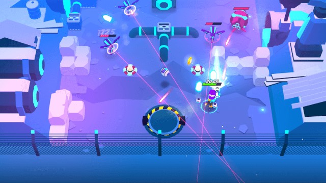 Di chuyển linh hoạt để tránh đạn từ đối phương và bắn hạ chúng