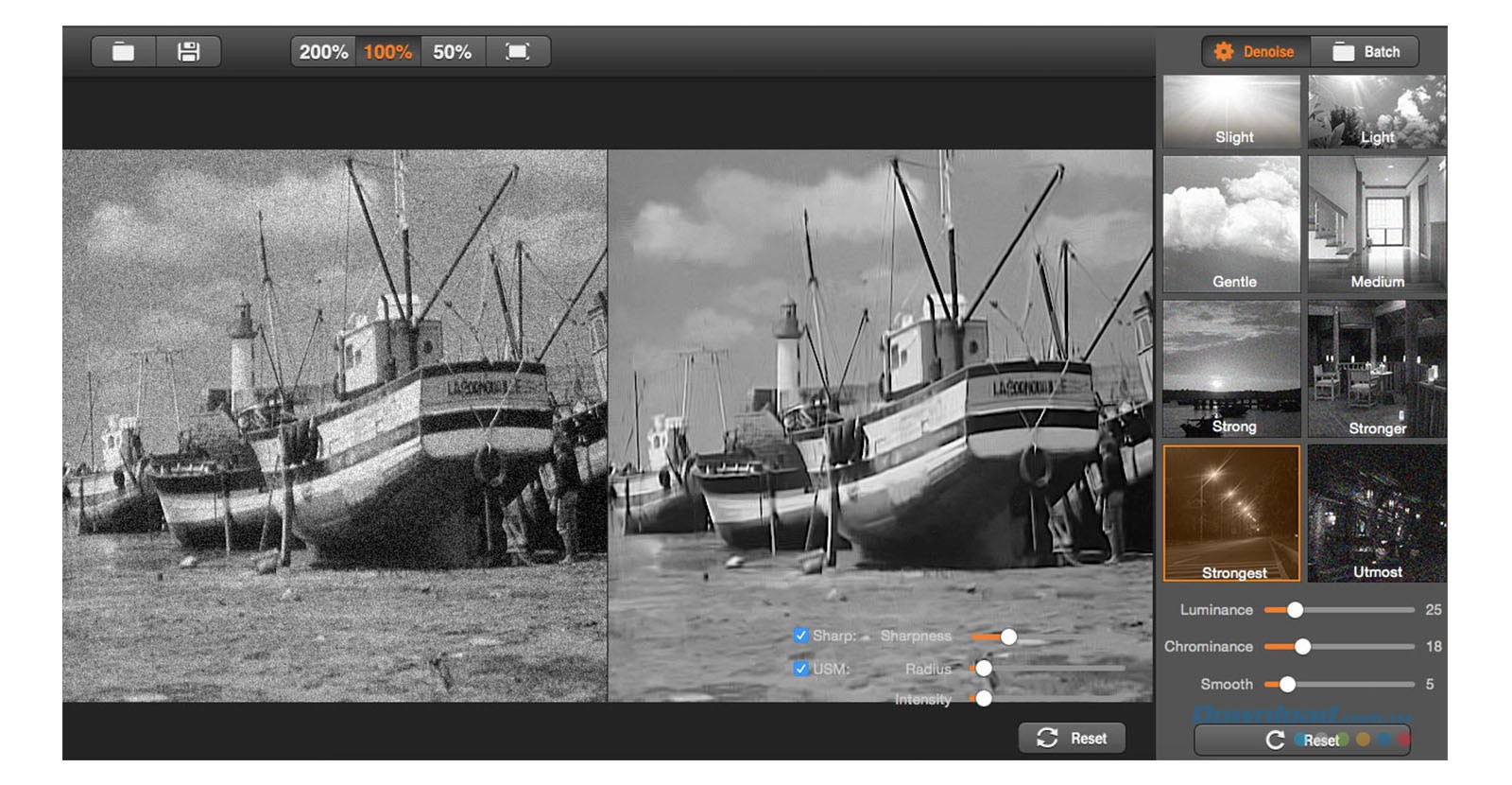 Thay đổi các thông số dễ dàng