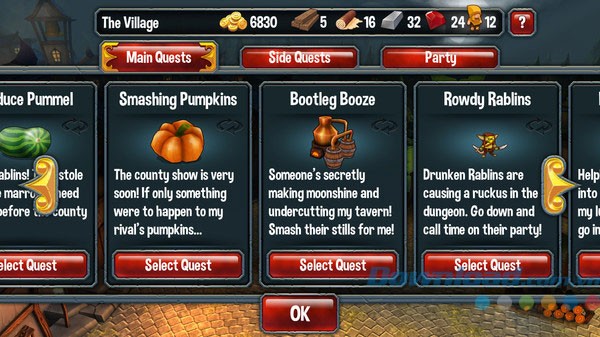 Hệ thống nhiệm vụ phong phú