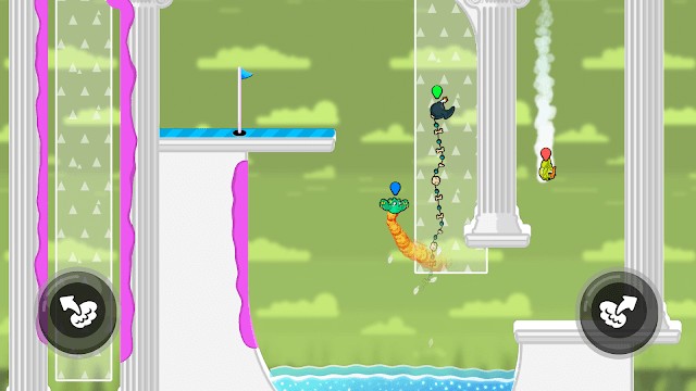 Super Flappy Golf có chế độ nhiều người chơi cạnh tranh vui nhộn
