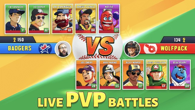 Tham gia các trận đánh bóng chày PvP trực tuyến vui nhộn trong game Super Hit Baseball