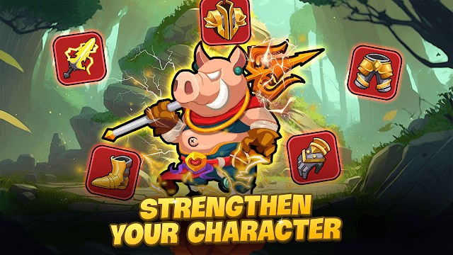 Cường hóa nhân vật của bạn trong game Super Human War: Idle RPG