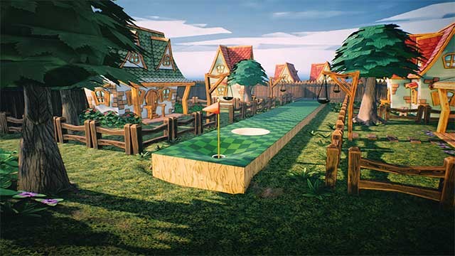 Môi trường chơi game đẹp như 1 bức tranh