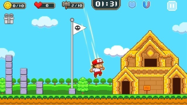 Game hành động platform có đồ họa và cách chơi giống game Super Mario
