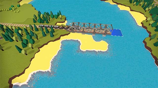 Game sẽ tìm ra nơi đặt các ngã ba chữ T, cầu vượt hoặc đường ray cong