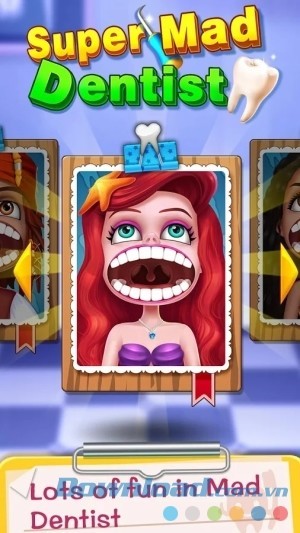 Chơi Super Mad Dentist cho Android rất vui