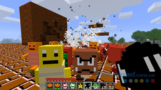 Chiến đấu với mob