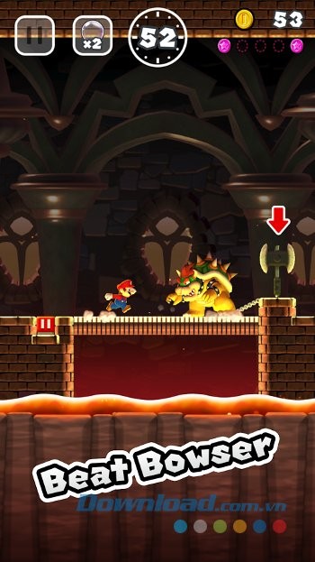 Chiến đấu với boss rùa khủng