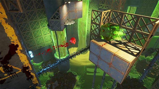 Các bàn chơi của Super Meat Boy 3D game có độ khó tăng dần