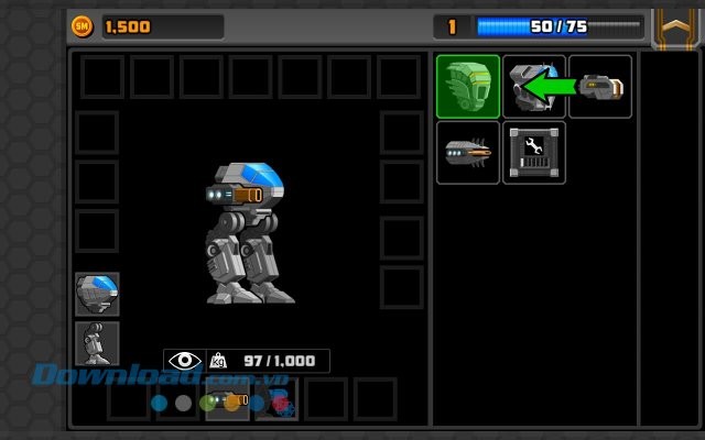 Tạo robot trong game Super Mechs