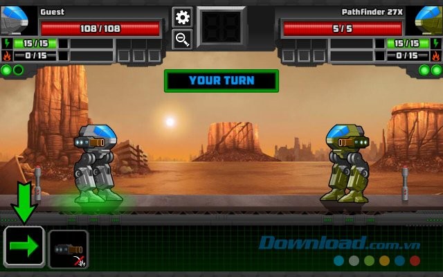 Robot đánh nhau trong game Super Mechs