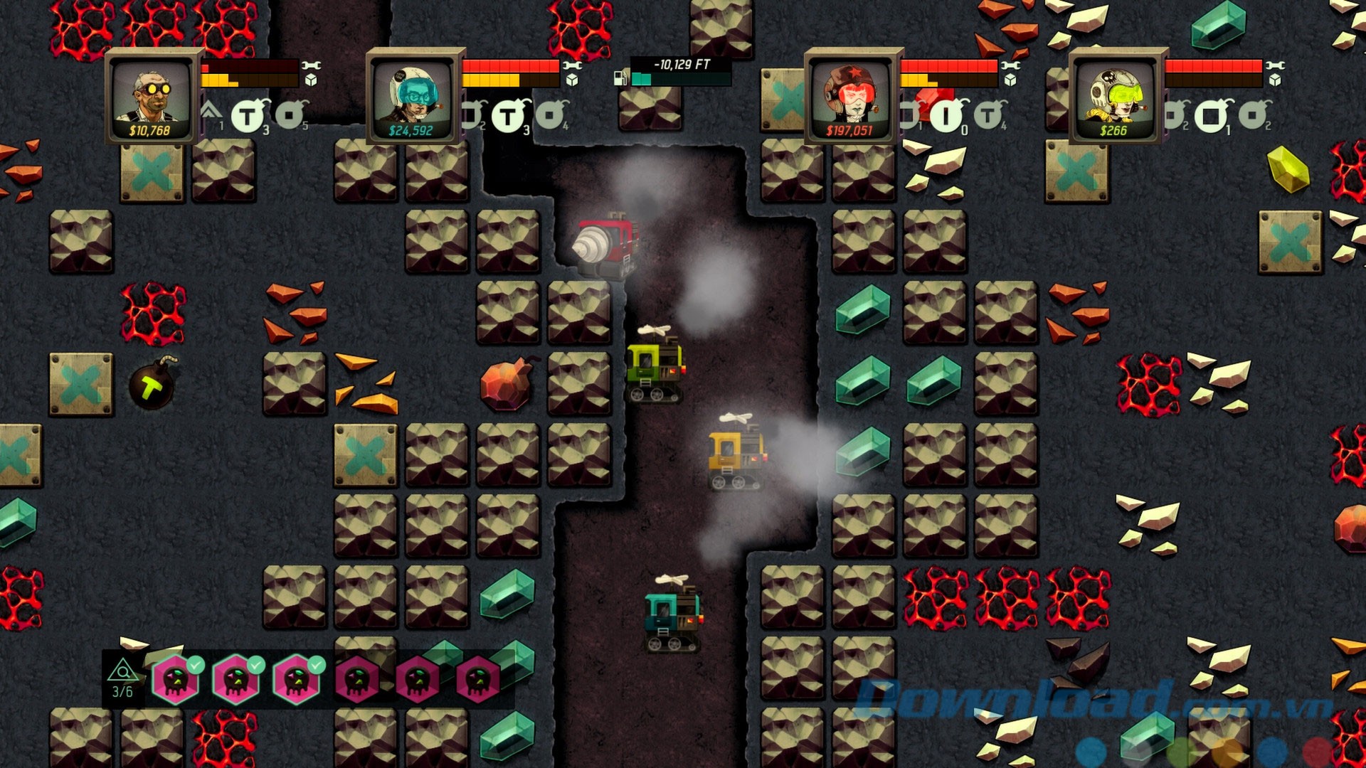 Game phiêu lưu Super Motherload