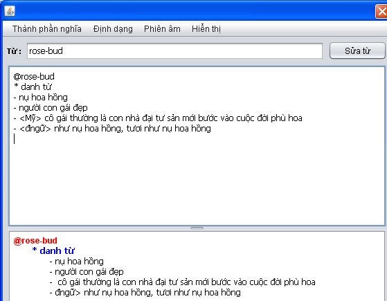 Bổ sung từ điển Chỉnh sửa từ điển