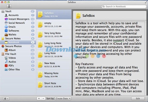 Super SafeBox for Mac