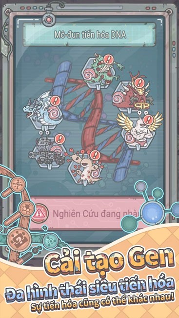 Nhiều sự tiến hóa khác nhau