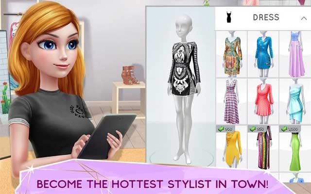 Trở thành stylist được săn đón nhất giới thời trang trong game Super Stylist cho Android