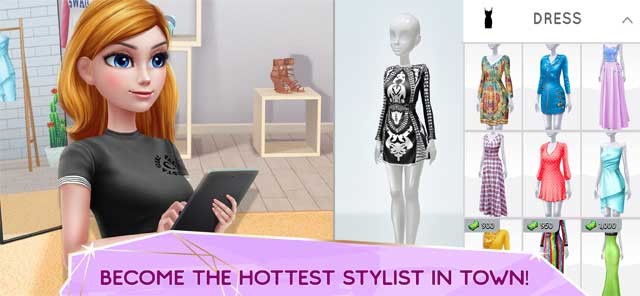 Trở thành stylist nổi tiếng nhất trong thành phố của game thời trang Super Stylist
