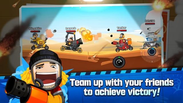 Lập team với bạn bè để giành chiến thắng