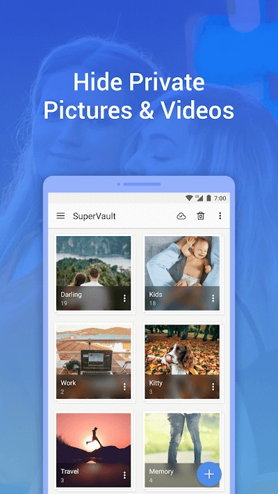 SuperVault giúp ẩn ảnh và video cá nhân