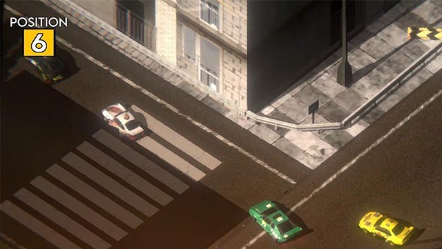 Super Woden GP là game đua xe cổ điển với góc nhìn mới lạ