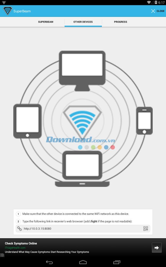 SuperBeam for Android