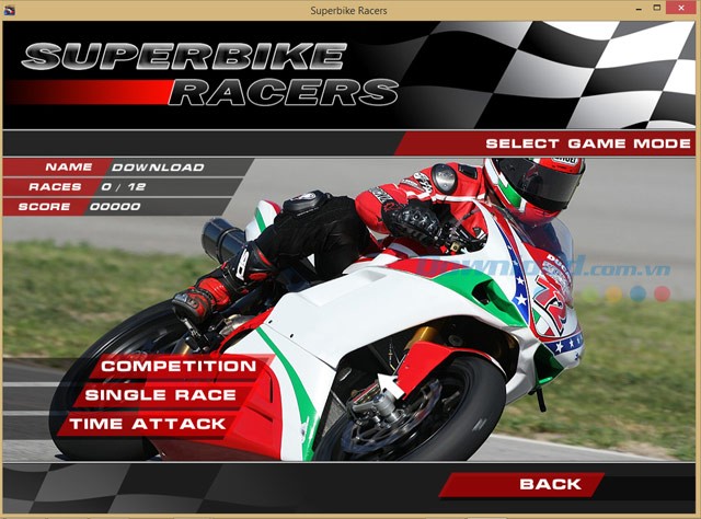 Chọn chế độ đua