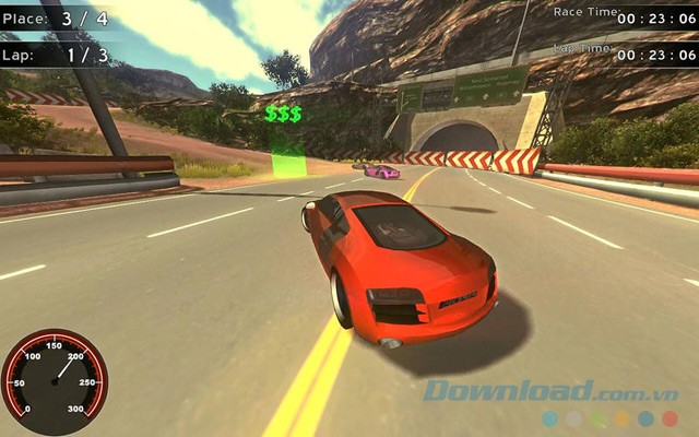 Tăng tốc để vượt qua đối thủ