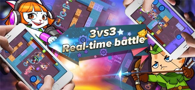 Tham gia các cuộc chiến 3v3 sôi động trong Supercats