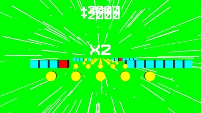 Ăn các khối màu xanh và hình tròn, tránh khối màu đỏ