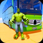 Superhero Big Bus Stunts Drive - Android Game