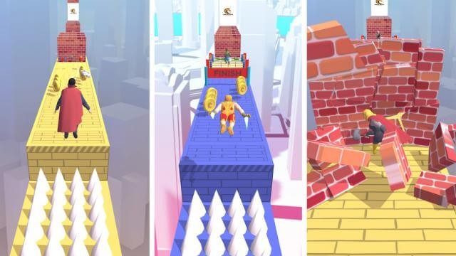 Chạy cùng các siêu anh hùng trong game Superhero Run