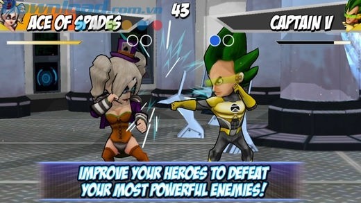 Cường hóa sức mạnh cho anh hùng để đánh bại cả những kẻ thù nguy hiểm nhất