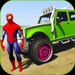 Superheroes Buggy Car Stunts 3d - Game Đua Xe Đá Bóng Android