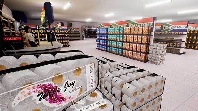 Quản lý siêu thị của riêng bạn trong game mô phỏng Supermarket