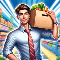Supermarket Manager Simulator iOS 1.0.5 - Game Quản Lý Siêu Thị