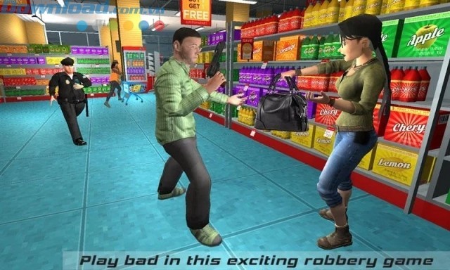 Cướp đồ của những khách hàng giàu có